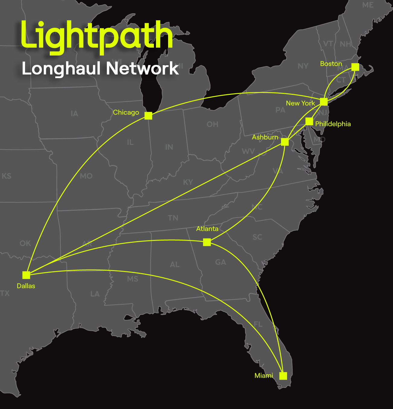 Lightpath Announces Enhanced National LongHaul Network Lightpath